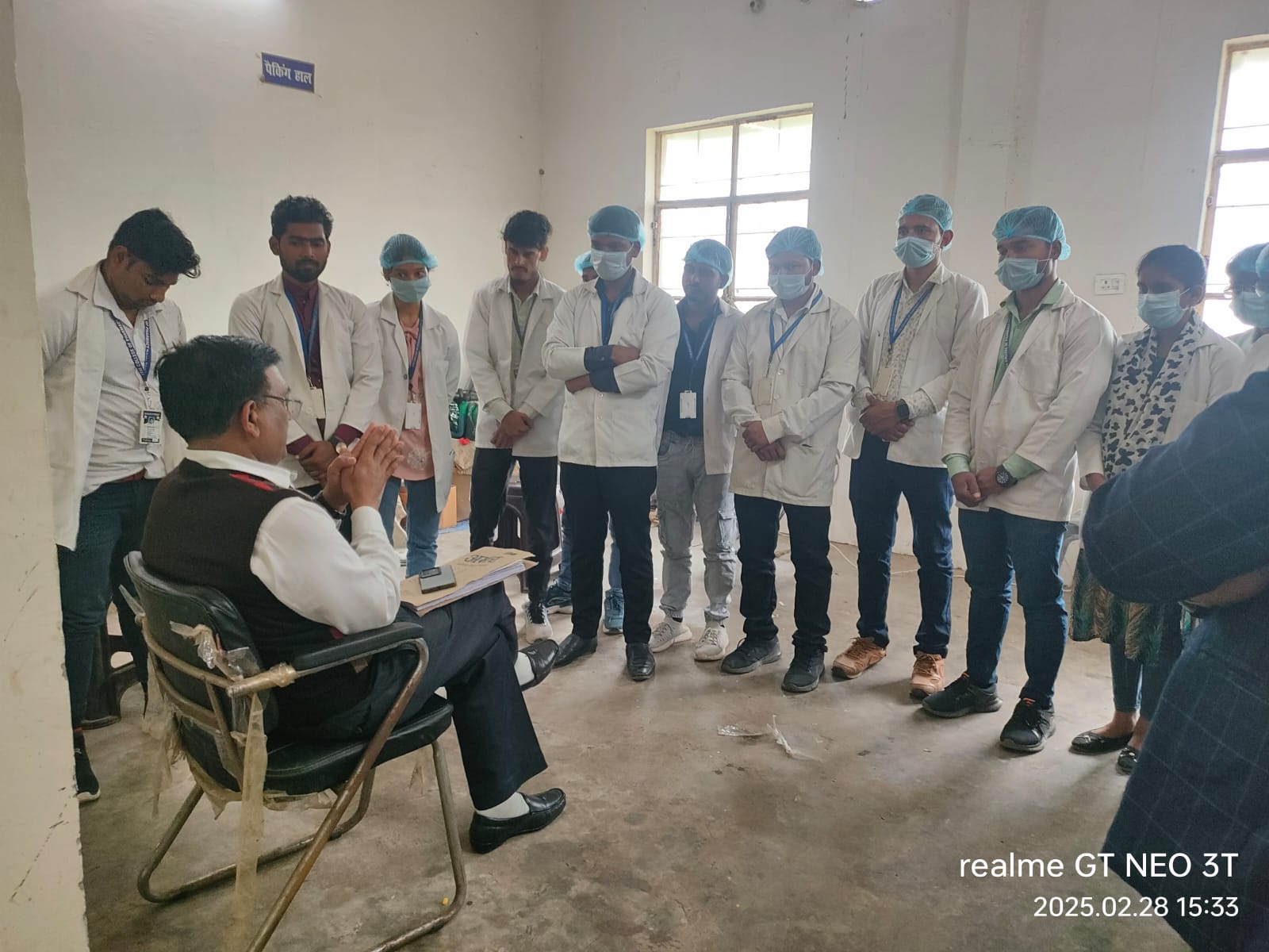 Production area training